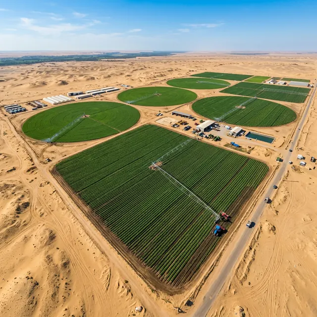 مزرعة إنتاجية مستدامة